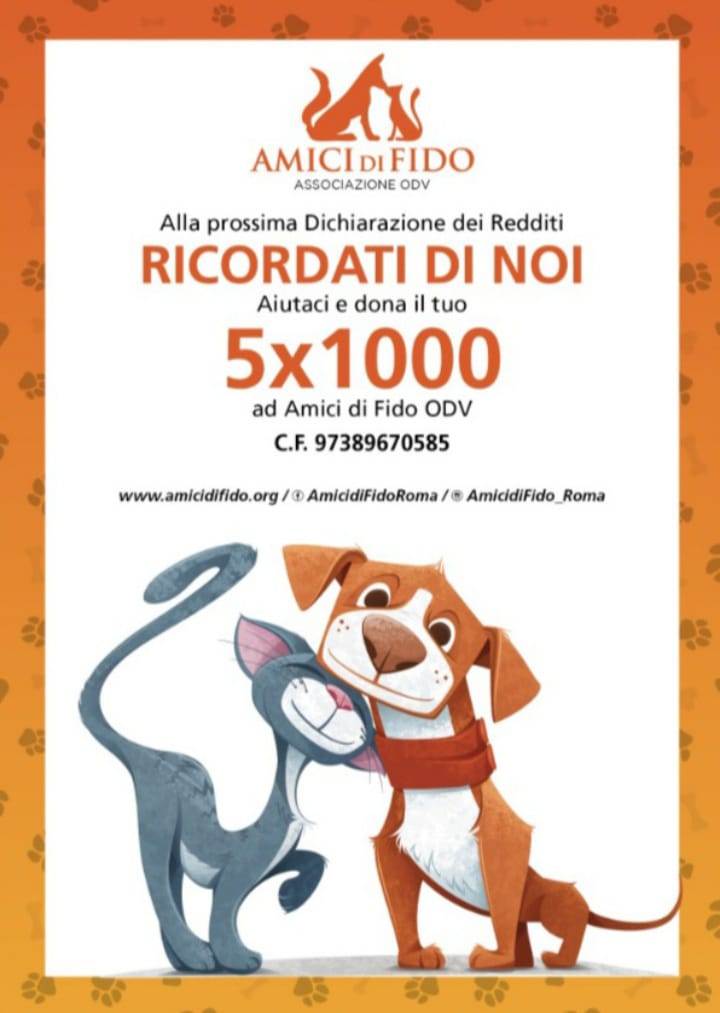 Aiutaci e dona il tuo 5×1000
